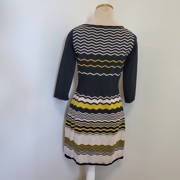 5 SALE Nine West Small Knit A-Line Dress - Picture 3 of 6
